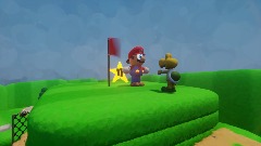 Mario 64 koopa the quick throw's the star
