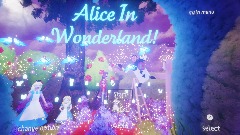 Alice in wonderland Game menu