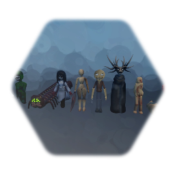 Spooky's jumpscare mansion specimens