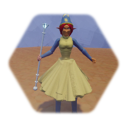 Central Gerudo Mage MinibossAI and playable (W.i.P)