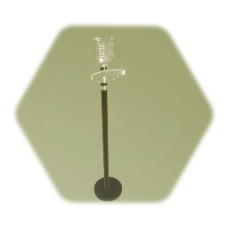 Art deco Stage microphone