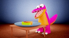 Bo Eats a Watermelon