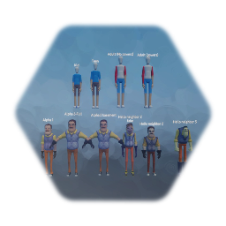 All neighbors (Alpha-hn3) & nickys (Alpha-hn1)