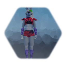 Roxanne Wolf as an anthropomorph