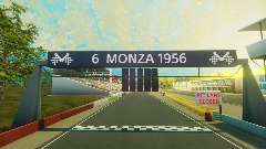 AUTODROMO di MONZA 1956 Le Mans 12h, 200km,