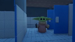 Baby Yoda with a Gun