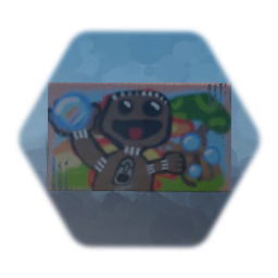 SackBoy Graffiti Wall