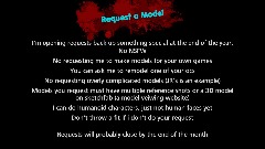 Request a model (open)