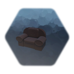 Italian Leather Armchair - Brown