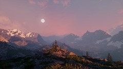 Cascade Pass View Point Sunset