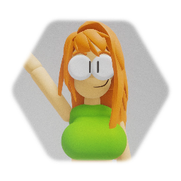 Stylized Izzy Model [ Total Drama Island ]