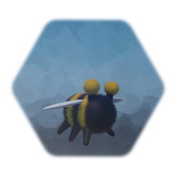 Loud moving bee