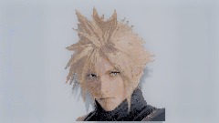 "Cloud Strife" Pixel Art