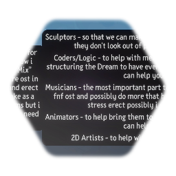 Dreams Mixes Hiring Info (PLEASE READ)