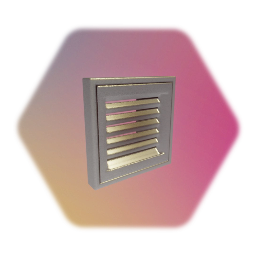 Rectangular Vent End