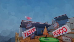 Connie goes to Tesco, but ends up in a house somehow.