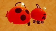 Spooky pumpkin train jumpscare!!!!