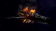 Boom goes The Ares Ship