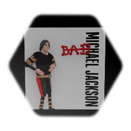 Michael Jackson (Stylized) Bad album