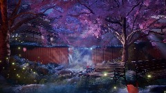 Cherry Blossom Garden