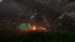 The Dark Cave Exterior ( Map Test )