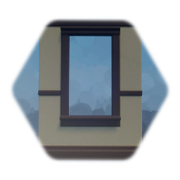 Vintage Wall Module - Chair Rail Window