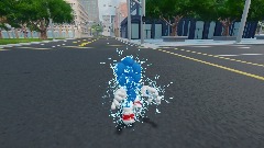 Movie sonic test area