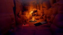 Cave Campfire