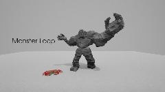 Monster animation loop