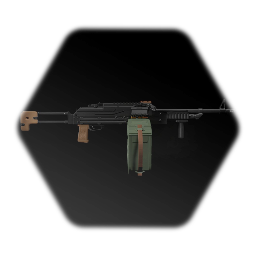 Romanian Paratrooper PKM