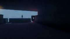 Horrible horror train station.