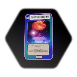DREAM FIGHTERS - Dimensional Shift (Effect Card Concept)