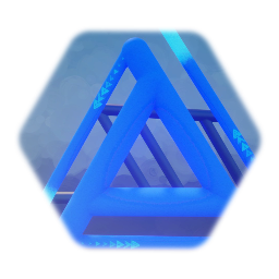 LED / Neon Schild - Dreieck