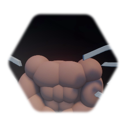 筋肉マッチョ顔ハメ用