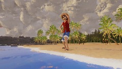 Luffy at the Beach /one piece