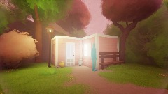 Litle cabin in the woods