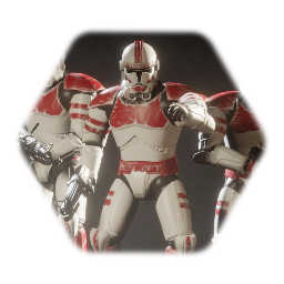 Star Wars Clone Trooper (Red)