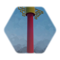 Chinese Red Pillar