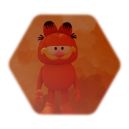 Garfield puppet