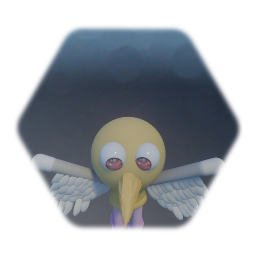 The birds that I made.