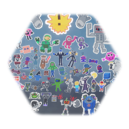 Stylised TPOD characters