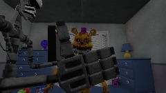 FNaF Simulator 2 Nightmare Fredbear