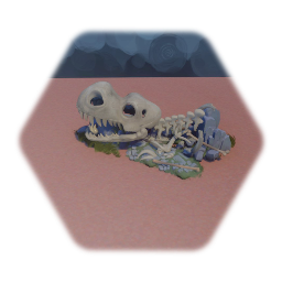 Dino skeleton