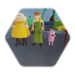 The Courage the cowardly dog pack