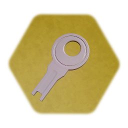 Small Silver Key