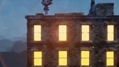 Remix of Textured Beatup Background Building