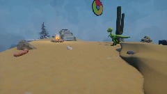 Google dino+snow map