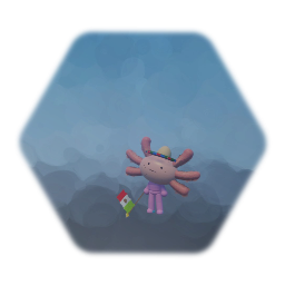 Ajolote mexicano personaje