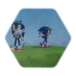 Sonic pose test