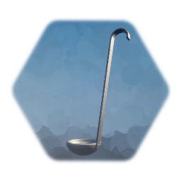 Dirty Metal Ladle